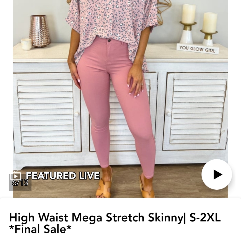 Lover brand fashion Large Mauve pants